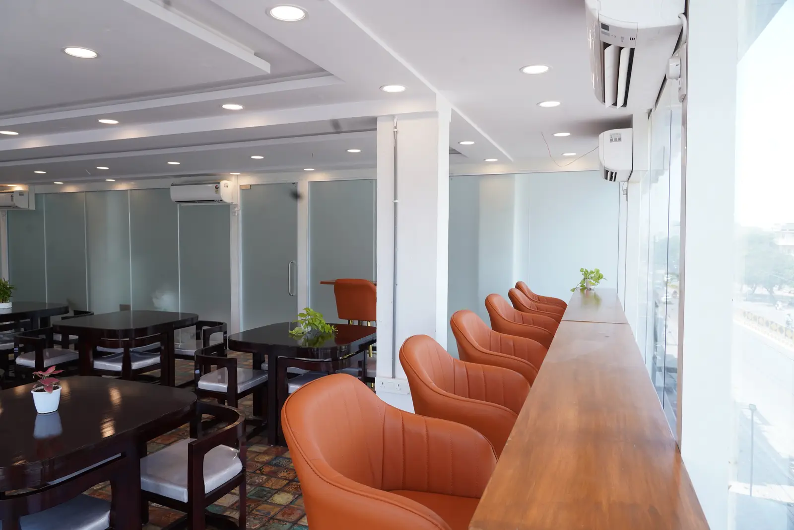 Modern coworking space versus a traditional corporate office